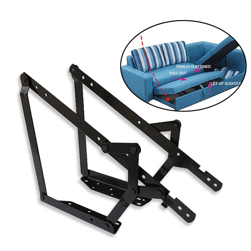 Multifunctional Sofa Hinge Drawer Hinge, Bed Box Hinge, Pull-Out Hinge Drawer Hinge Hardware Access
