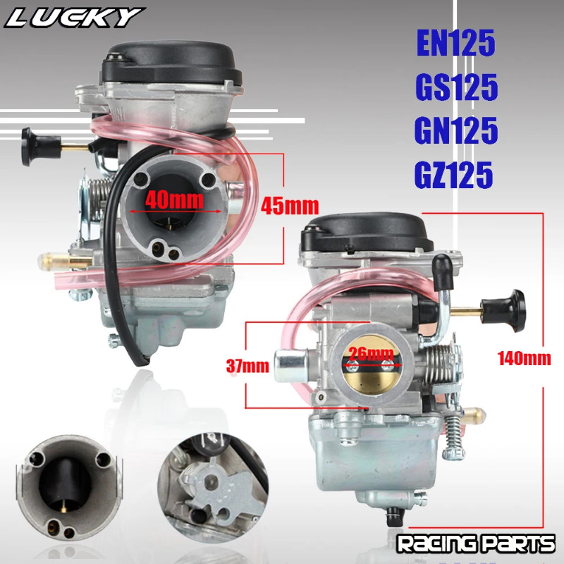 26mm Carburetor For Mikuni Suzuki EN125 125cc Engine GZ125 Marauder GN125 GS125 EN125 Motorcycle Ca