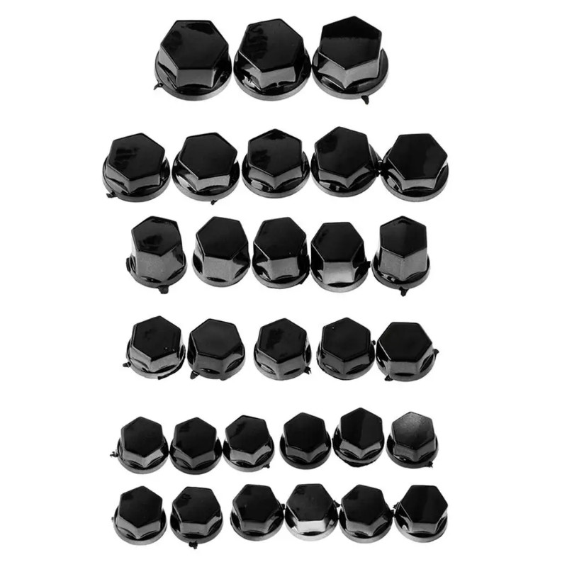 30pcs Motorcycle Screw Cap Motorcycle Head Screw Nut Motorbike Hex Socket Screw Bolt Decoration Cov