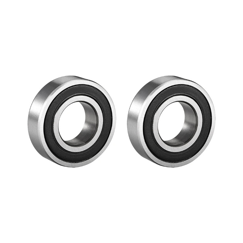 Motoforti 2pcs 6003-2RS Ball Bearings Double Sealed 17mmx35mmx10mm High Carbon Steel Z1