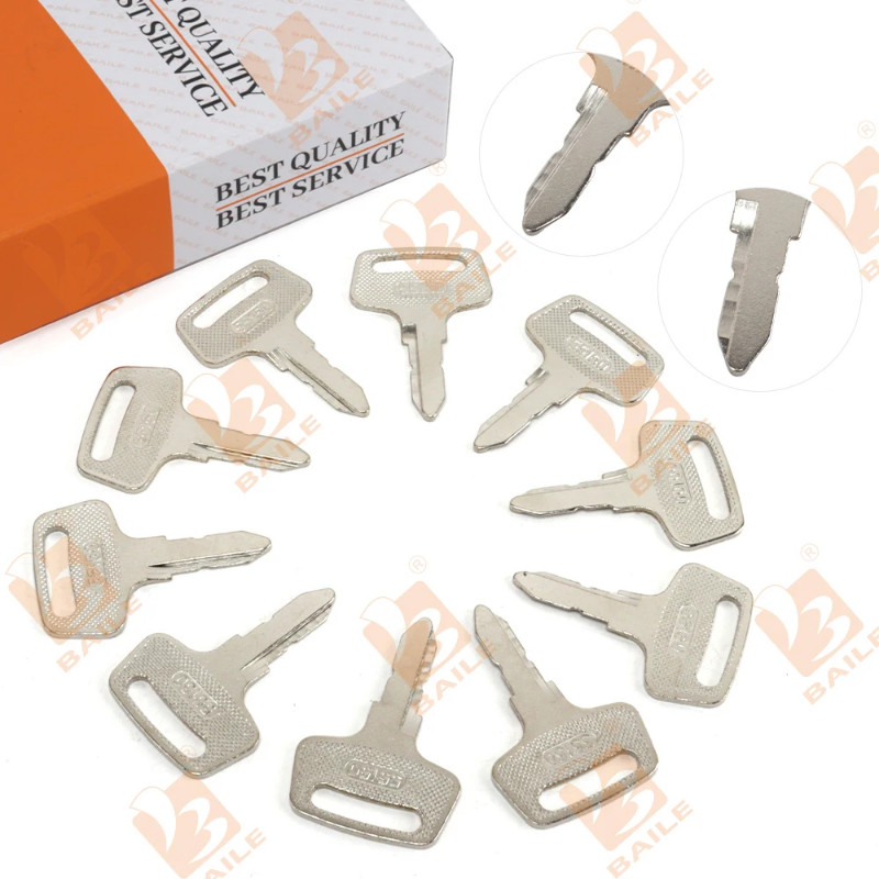 10PCS 55150 Lgnition Switch Key 37410-55150 For Kubota Tractor BX1500 BX1800 BX1830 BX22 BX2200 BX2