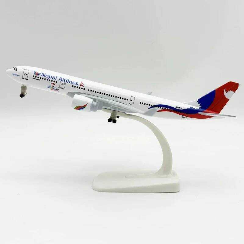 C 20Cm Diast Metal Alloy Airplane Model Toy For A330 Nepal Aires Oircraft Plane With Landing Gears