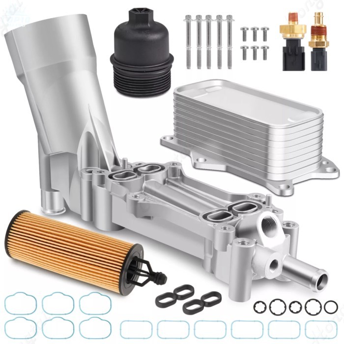 68105583AF Engine Oil Cooler Assembly Radiator module Oil cooler Original box For 2011-2016 Jeep Do