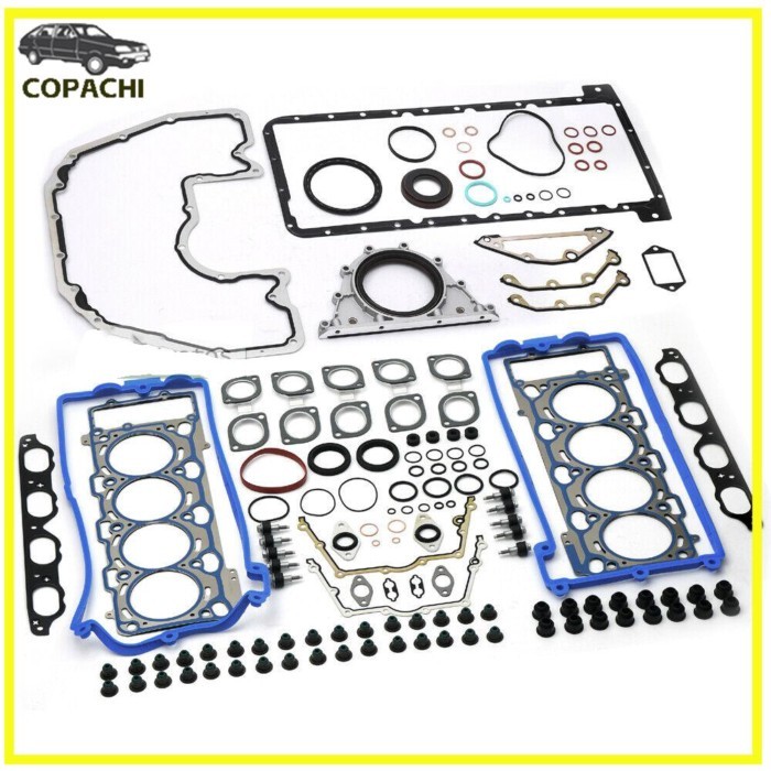 1 set Engine Overhaul Gaskets Rebuild Kit For BMW 545i 645Ci X5 E53 E60 E63 E65 N62B44 4.4L V8 Car