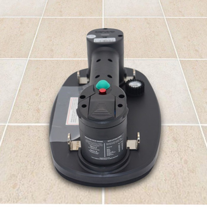 Brand new NEW 2 Batteries Electric Vacuum Suction Cup Glass Lifter Machine Lifting Concrete Pavers