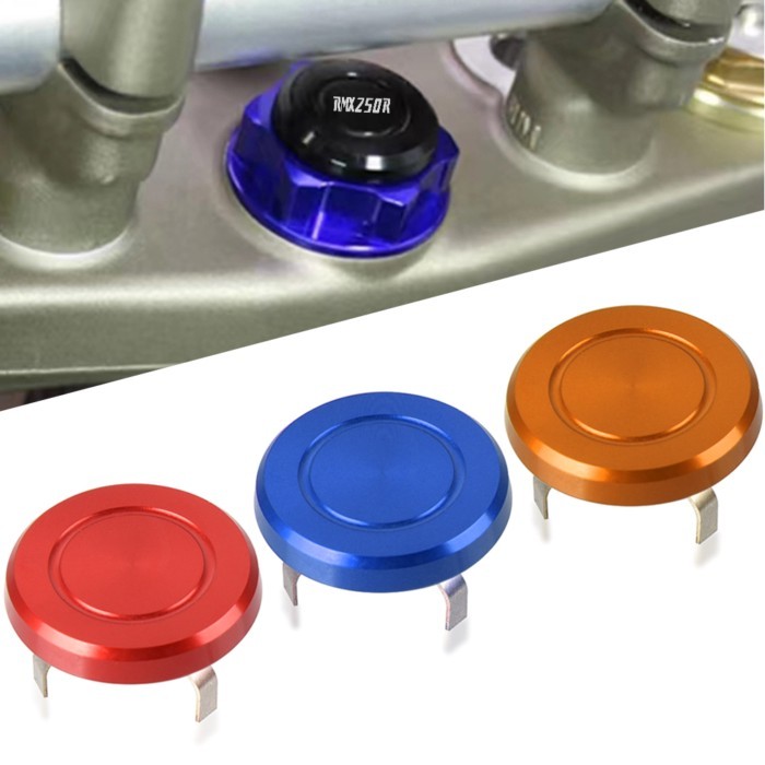 Motorcycle Decoration Accessories Steering Stem Nut Cap For Yamaha TW125 TW200 TW225 TW 125 200 225