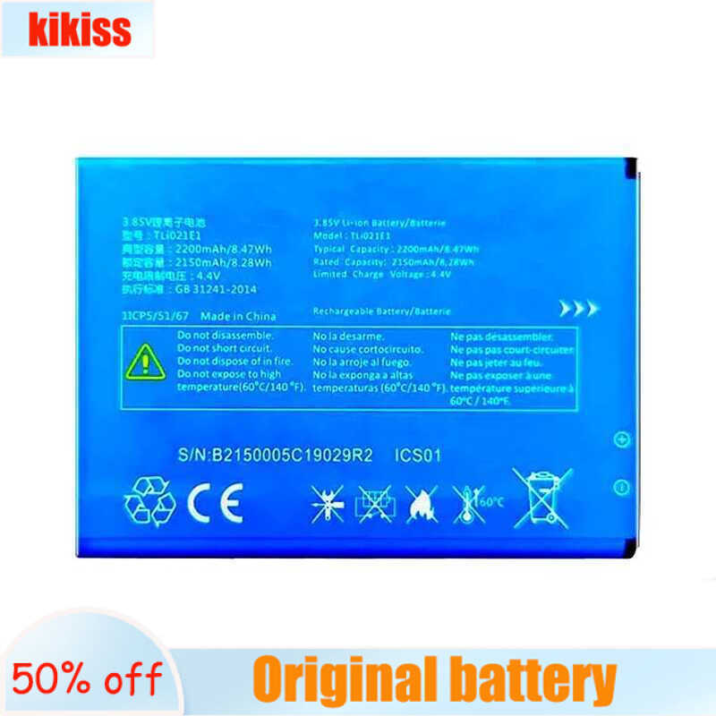 Mobile Phone Battery TLi021E1 2200mAh For Alcatel OT-5047U U5 HD CAB2150008C1