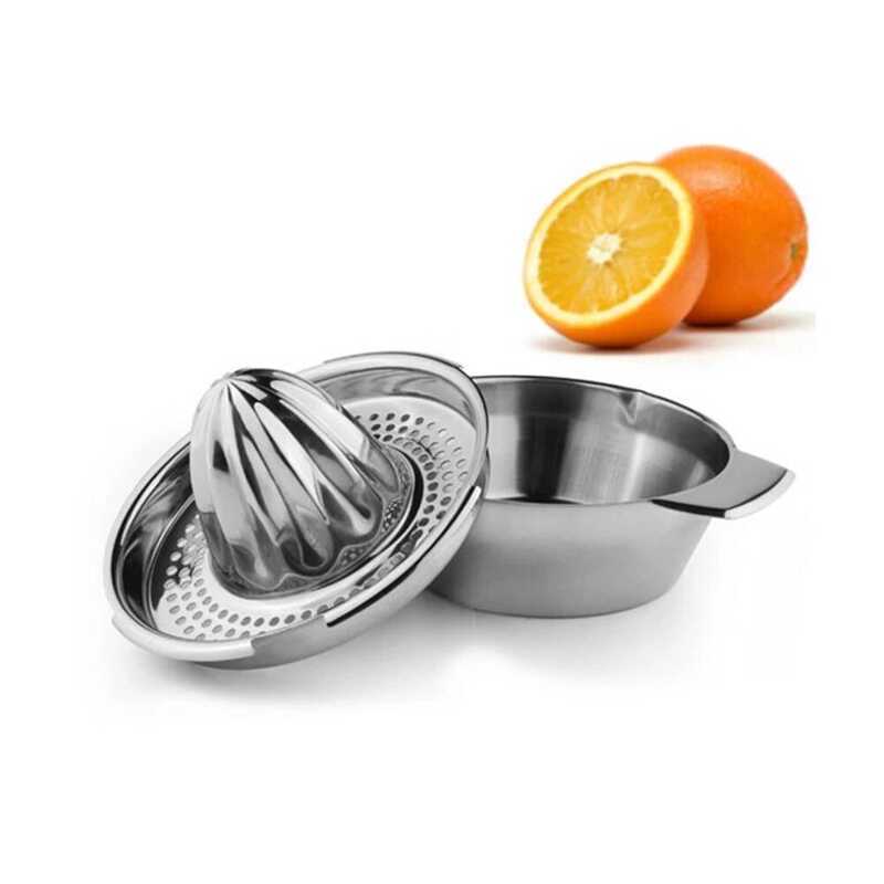 C Manual Juicer Fruit Juicer Machine Stainless Steel Citrus Lime Lemon Squeezer Detachable With Str
