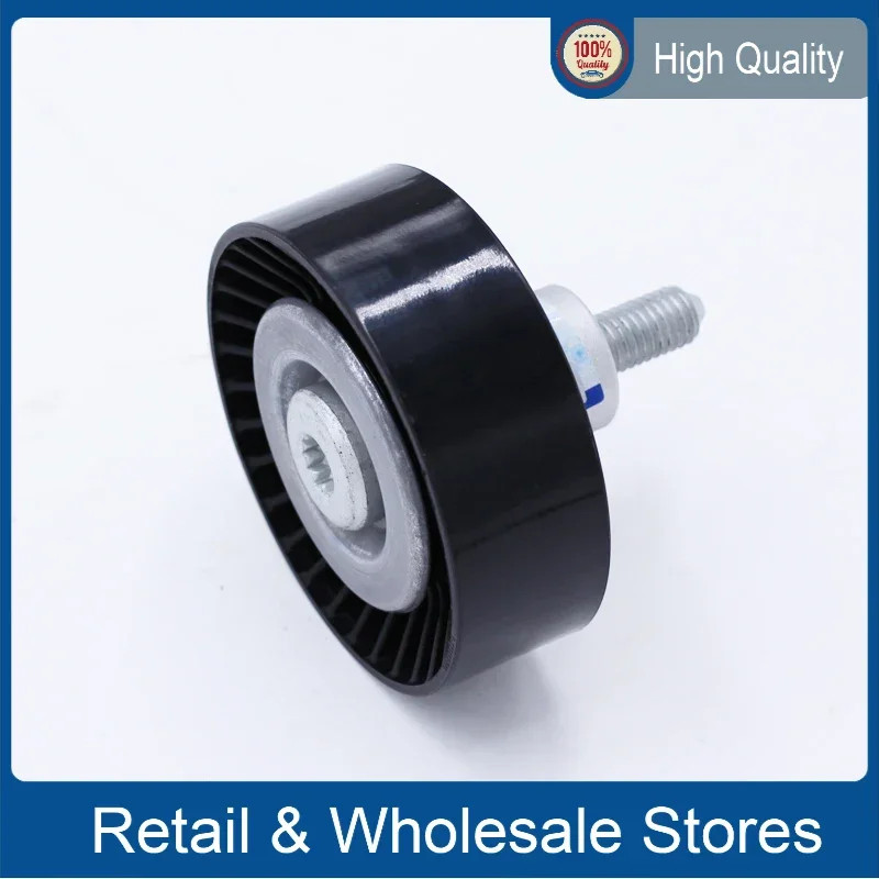 1pc Engine Belt Guide Wheel 06E903341G 06E903341A for Audi A4 A5 A6 A7 A8 Q5 Q7 Q8 VW Touareg Porsc