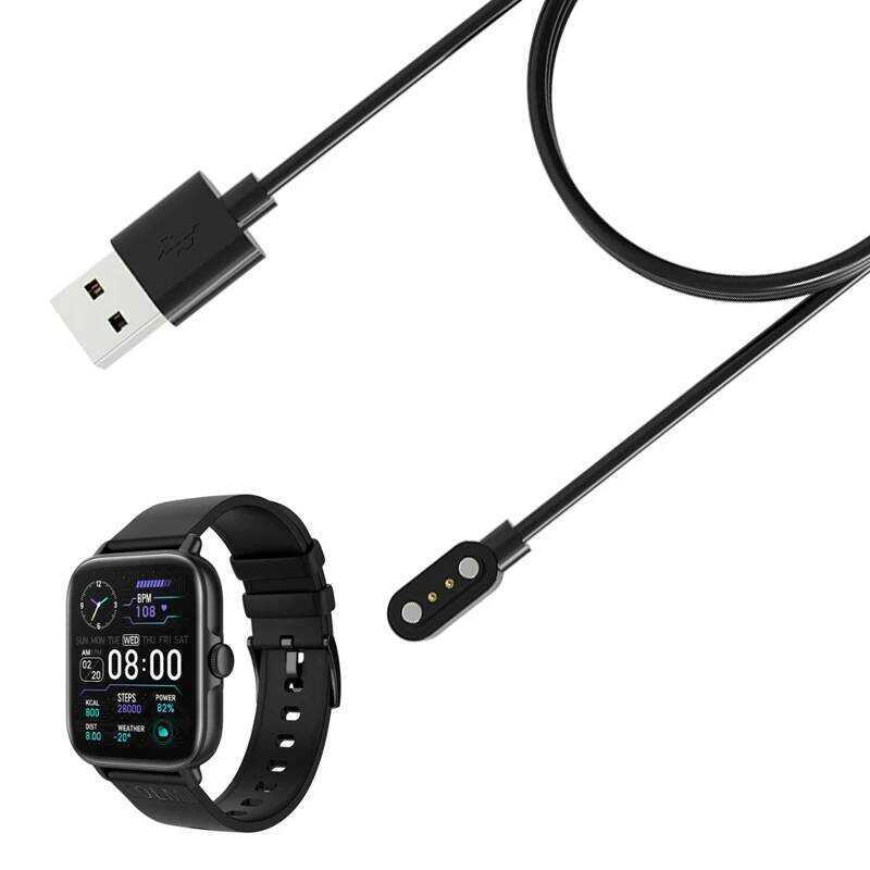 C Smartwatch Dock Charger Adapter USB Fast Charging Cable Cord Wire For COLMI P28 Plus Wristwatch S