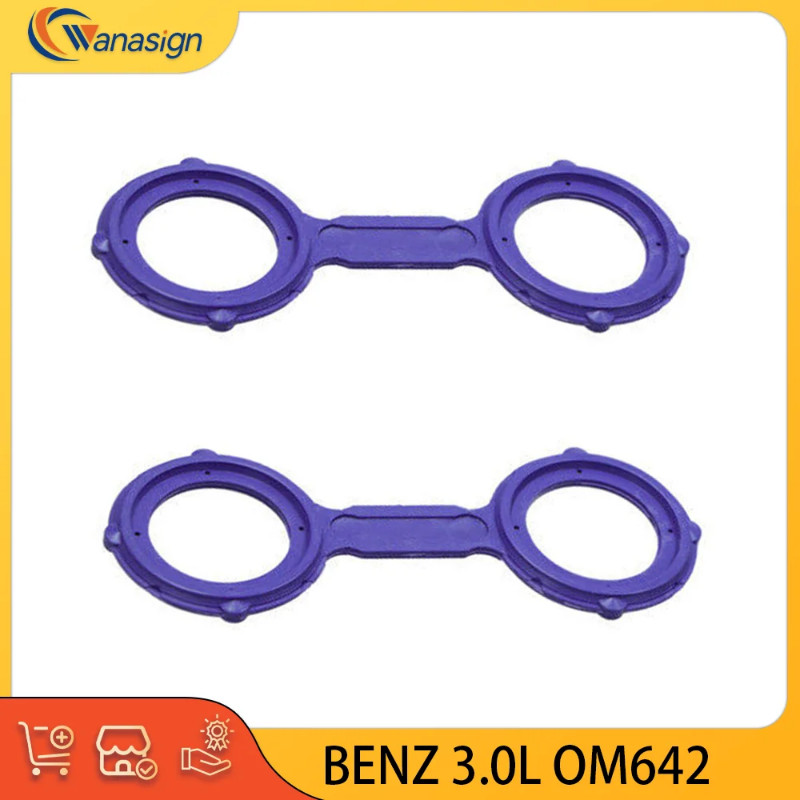 AUTO ENGINE PARTS Oil Cooler Gaskets set For JEEP CHRYSLER Mercedes-Benz 3.0L 3.0T V6 24V Diesel 3.