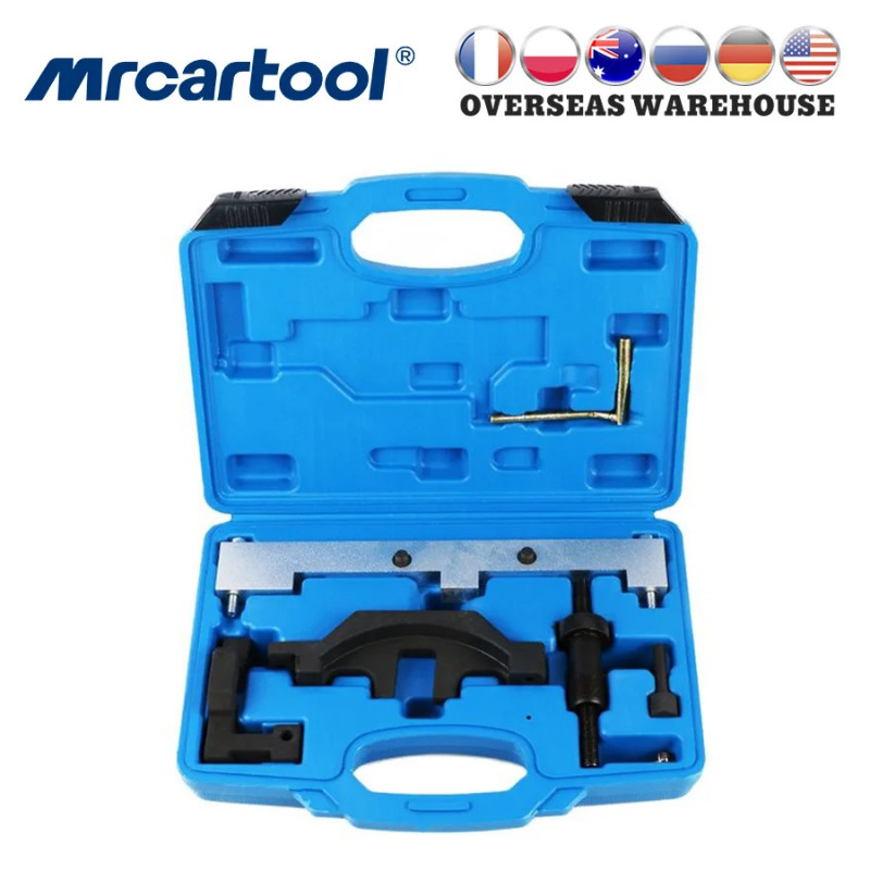 MR CARTOOL Car Camshaft Calibration Repair Tool Engine Timing Locking Tool Kit For BMW N40 N45 N45T