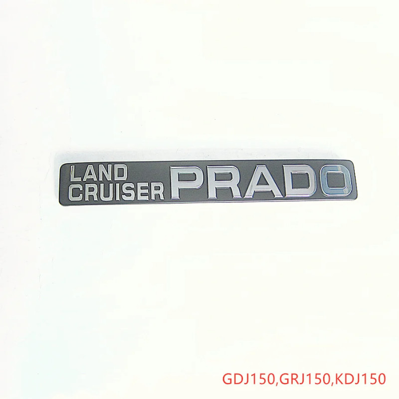 Car accessories body rear license plate back door ornament 75435-60150 for Toyota land cruiser Prad
