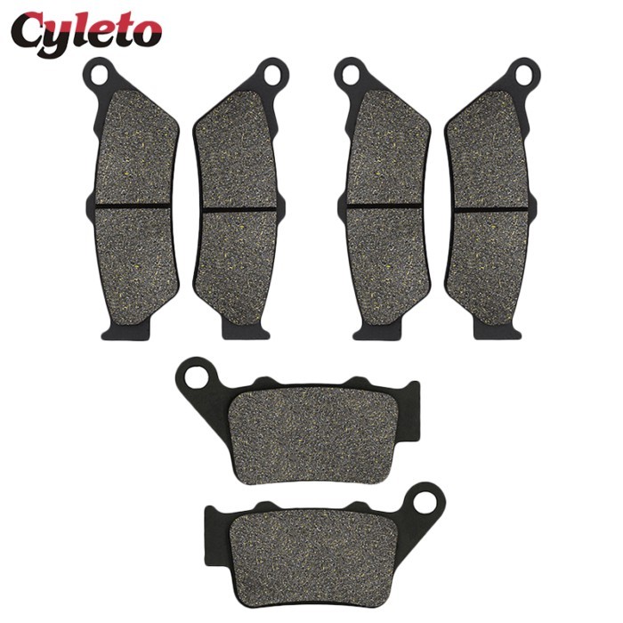 Cyleto Motorcycle Front and Rear Brake Pads for CF Moto 650 MT NK 400 CF400NK CF650NK CF650MT CF650