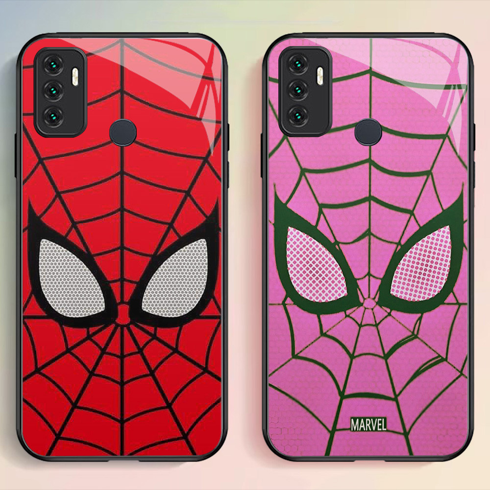 G-68 Spider man HD แก้วสําหรับ OPPO Reno A91 6Z 3 4 6 A33 A53 A31 A32 A53S 5 5G กรณี