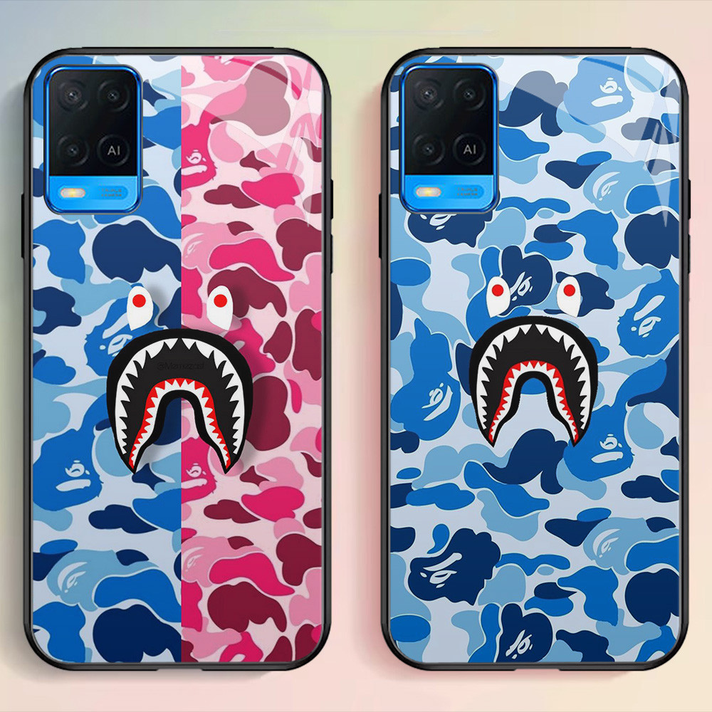 G-39 bape HD Glass Casing สําหรับ Realme 8i 9 Narzo 50 C2s C2 8 Pro 5G Case