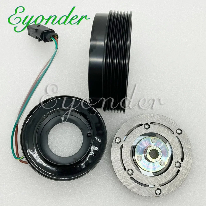 AC A/C Compressor Clutch for AUDI A3 8L VW GOLF 4 1J SHARAN 7M SKODA OCTAVIA A4 7M3820811A 7M382081