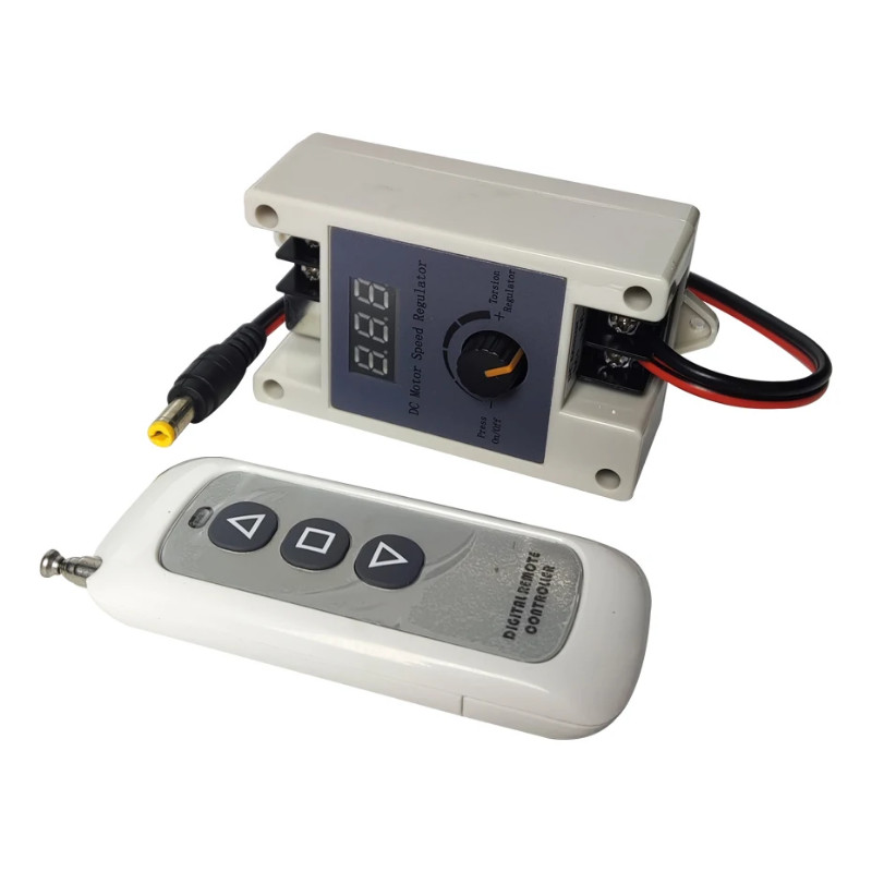 Wireless remote control DC motor speed LED light PWM dimming speed control module Controller Switch