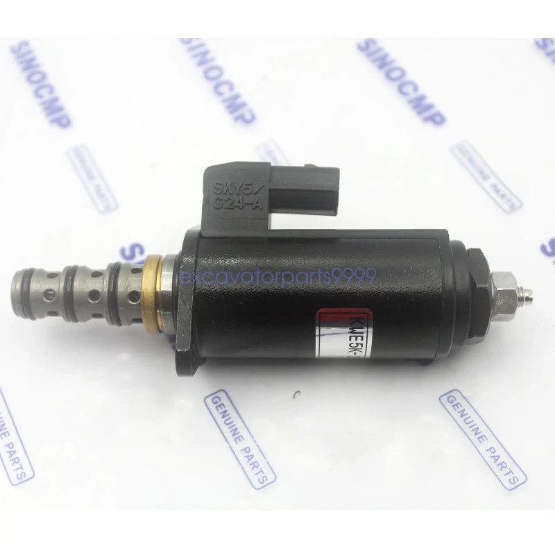 1PC Solenoid Valve YB35V00013F1 KWE5K-31/G24DA50 For Kobelco Excavator SK120/135/200/210/230/235/24