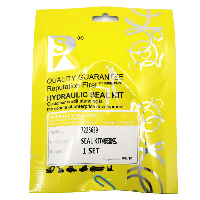 For Generic 7225639 Hydraulic Cylinder Seal Kit Bobcat T750 T770 Compact Track Loader