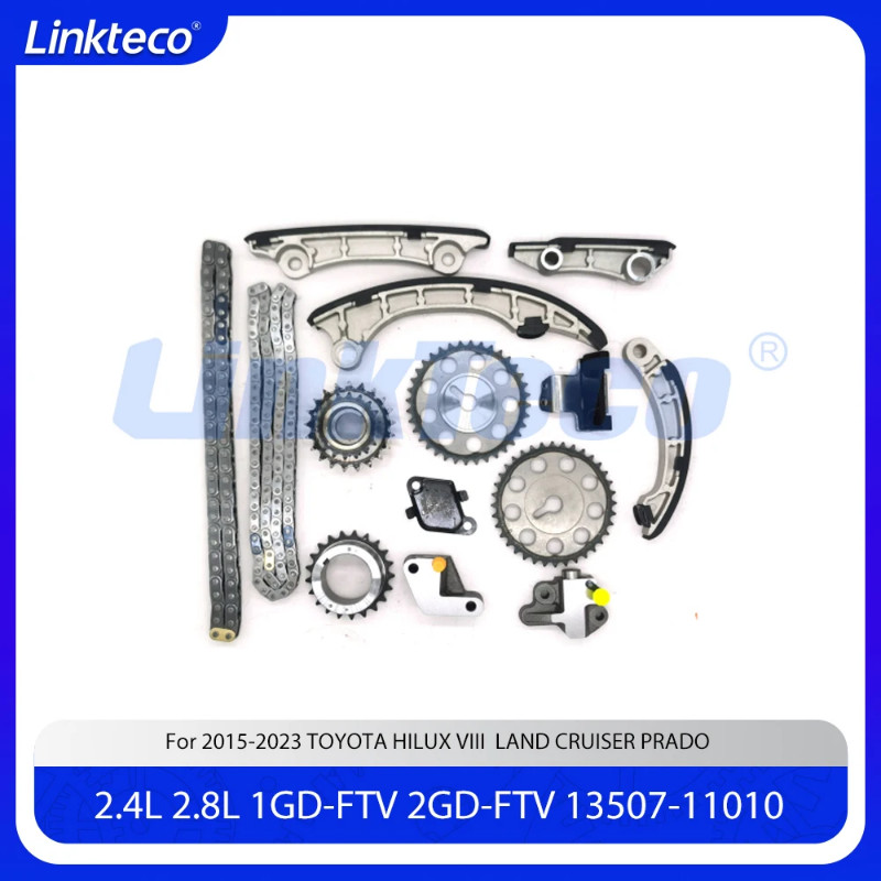 Engine part Timing chain kit Fit 2.4 2.8 L T 1GD-FTV 2GD-FTV For 2015- 2.4T 2.8T TOYOTA HILUX LAND