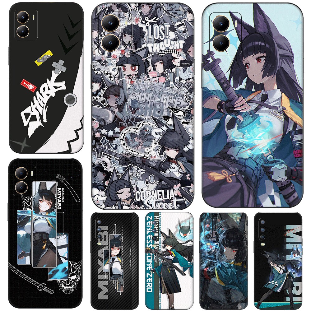 Vivo Y30 Y30T Y31 Y35 Y36 Y37M Y50 Y51 Y53 Y55 Y55s Y69 Y71 Y73 ความเข้ากันได้ TPU พลาสติกสีดํานุ่มเ