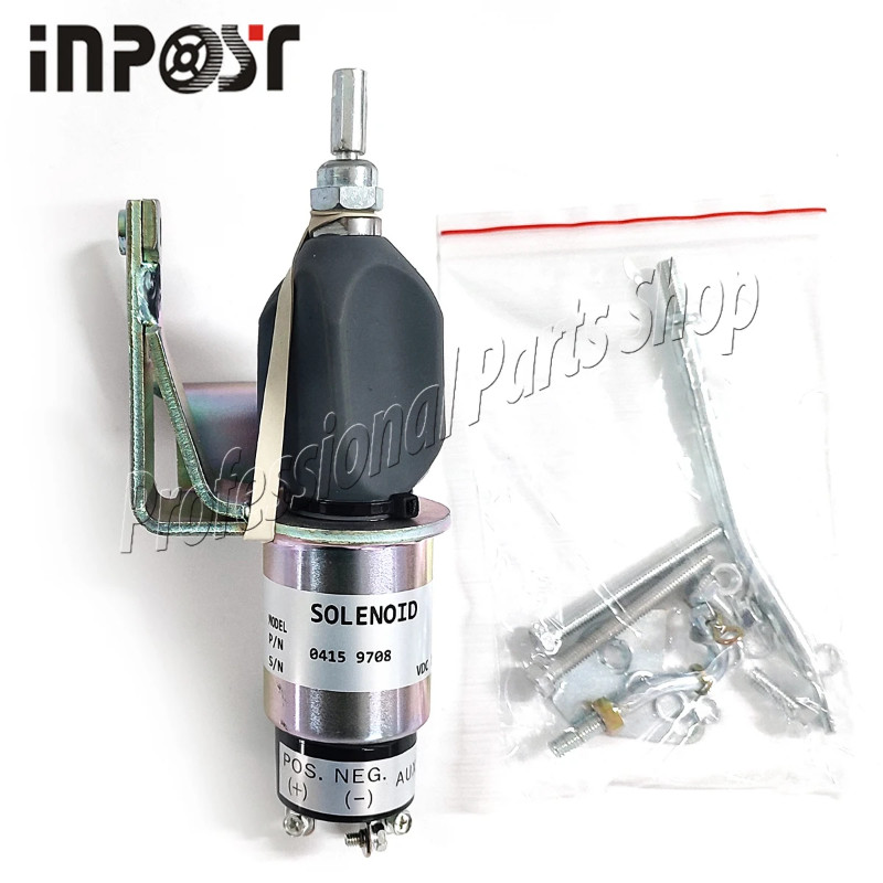 12V 04159708 Shutoff Solenoid Valve For Deutz F3L913 F3L912 F4L912 F4L913 BF4L913 0415 9708 SA-3983