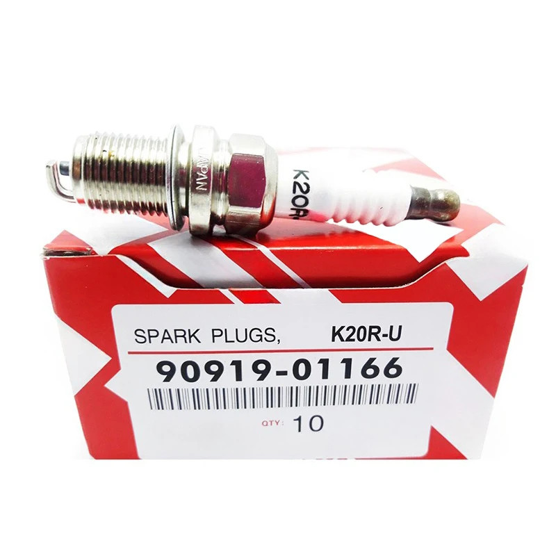 4-6pcs 90919-01166 K20R-U U-Groove Nickel Spark Plug fit for Toyota Sequoia Tundra 4.7L 9091901166