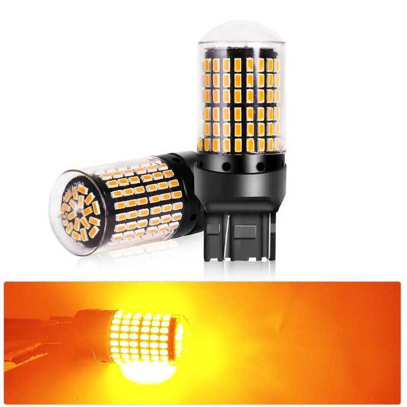 C 2Pcs Powerful 22W~28W/Bulb LED 1156 Ba15s P21w 1157 Bay15d P21/5W W21/5W W21w P27/5W Py27w Caus N