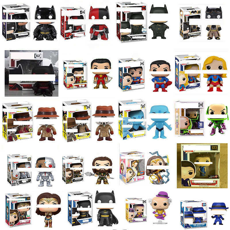 Justice League Watcher Superman Wonder Woman Batman Figure Model