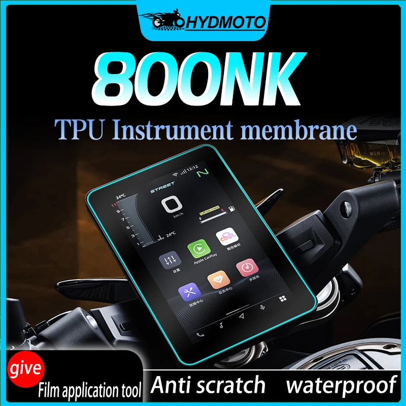 For CFMOTO 800NK instrument film headlight smoked tail light film sticker anti scratch modification