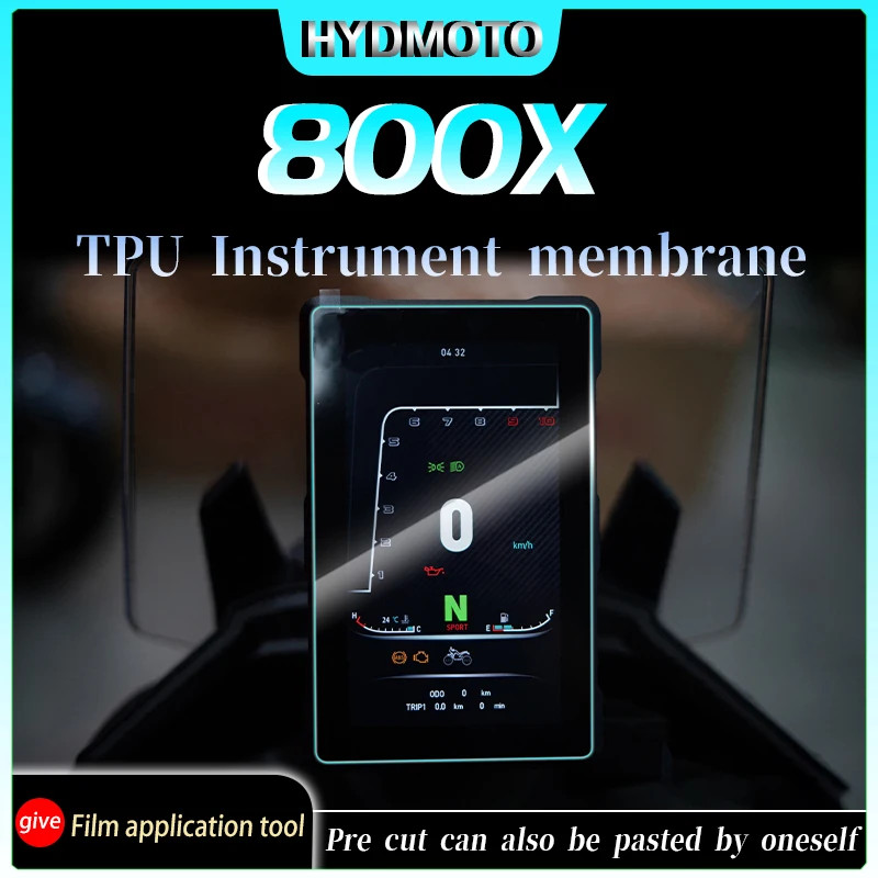 For COLOVE 800X instrument film headlights tail lights invisible car clothing protection film decal