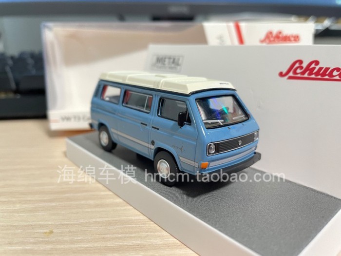 Schuco Volkswagen VW T3 Camper RV Bus Van Car Model 1: 64