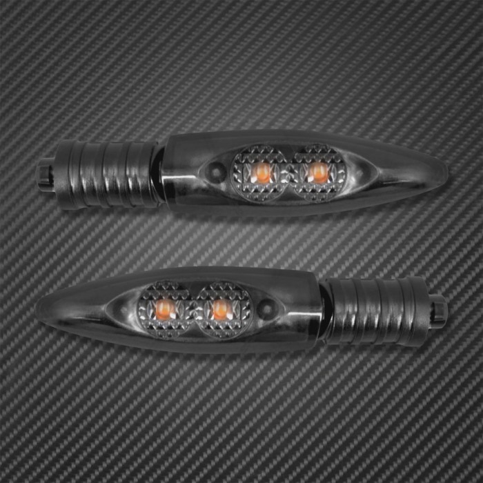 For BMW R1200GS F800GS S1000RR F800R K1300S G450X F800ST R nine T Motorcycle Black Front Rear Turn