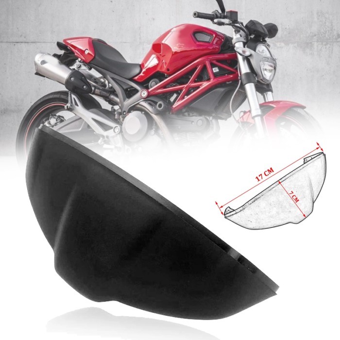 Fit For DUCATI Monster 696 796 M1100 Upper Front Dash Airduct Cover Fairing Cowl Monster796 Monster