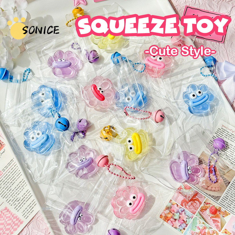 Cat Paw Squishy ของเล่นน่ารัก Kawaii Fufu Squishies, Super Soft ความเครียดบรรเทาตลก Fidget ของเล่น, 