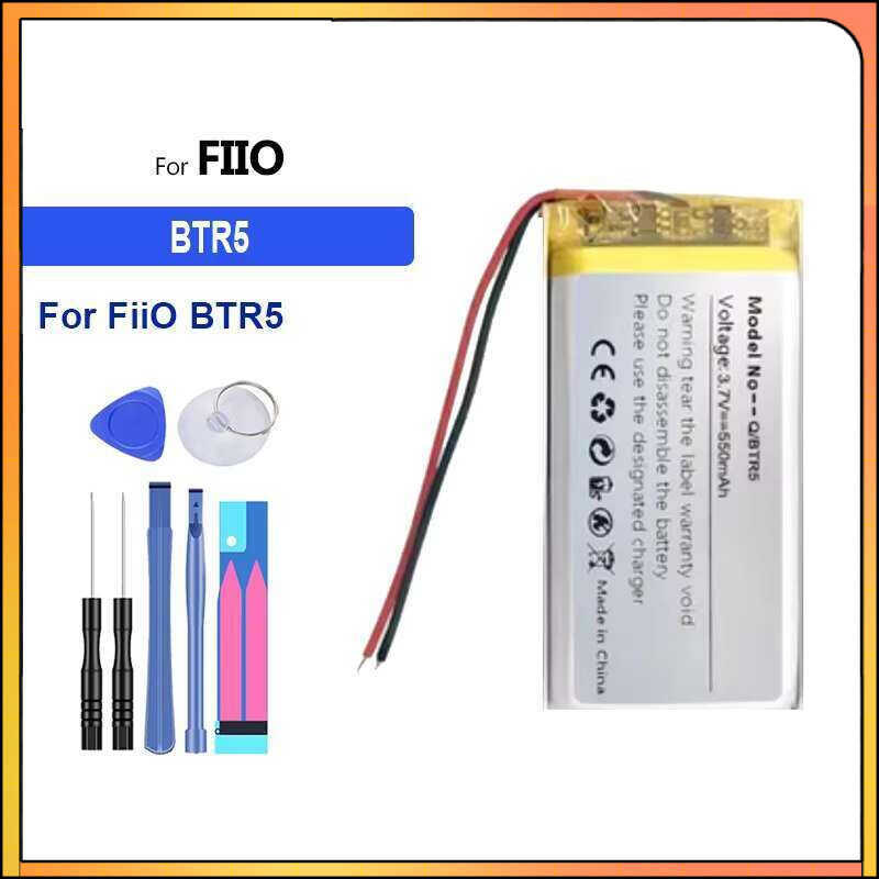 550mAh Earphone แบตเตอรี่ for FiiO BTR5 - High Performance