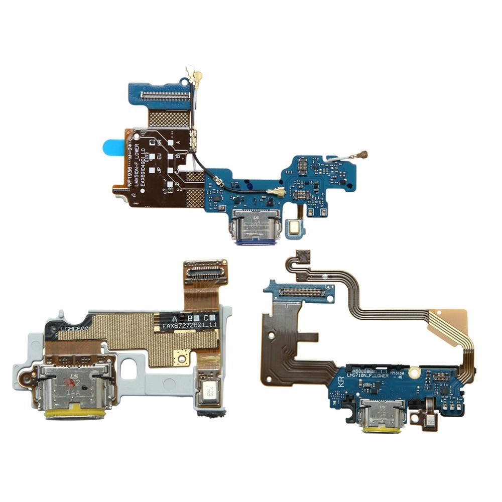 ปลั๊กชาร์จปลั๊กพอร์ต Dock Board พร้อมไมโครโฟน Flex สําหรับ LG G5 G6 Plus G7 G8 G8X G8S ThinQ