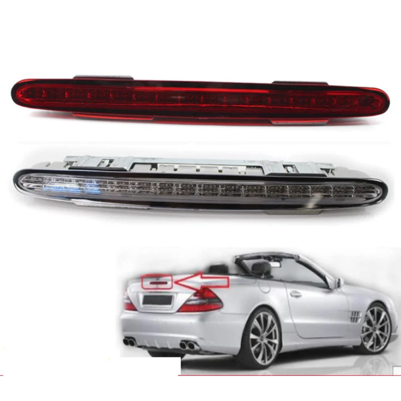 LED Rear Third Brake Light Stop Lamp For Mercedes Benz SL-Class R230 SL300 SL350 SL500 SL500 SL550
