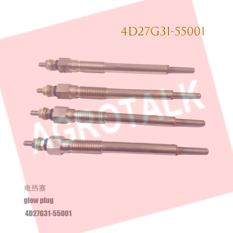 A490BT-55001 / 4K39T-54100 / 4D27G31-55001 , glow plugs for Xinchai 490BT / 495BT / 498BT / 4K39T /