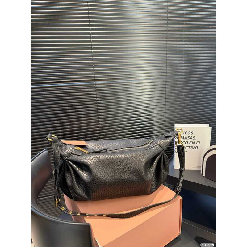 2026 พร้อมกล่อง Differentiu Bag iuiuiu กระเป๋าถือ ok เนื้อธรรมชาติ Lambskin Natural