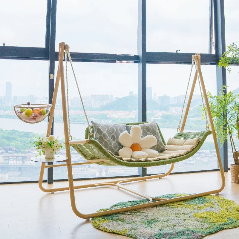 Stroking cats swing indoor balcony hanging chair outdoor patio chair cat swing Internet celebrity i