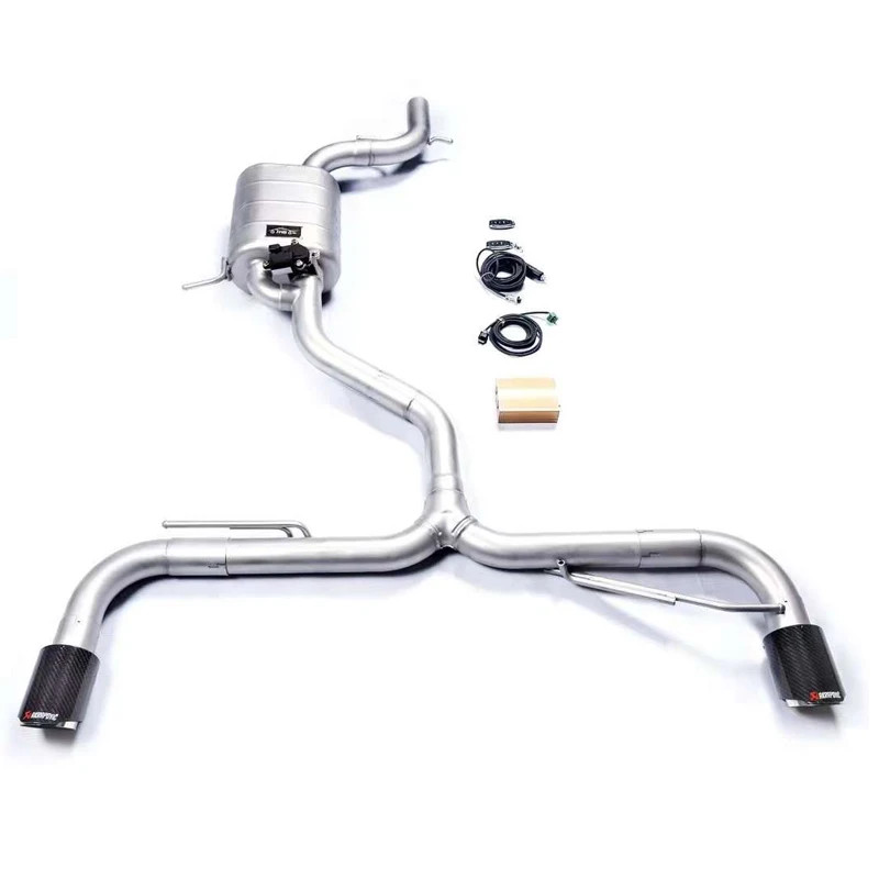 It is suitable for Volkswagen Scirocco R, modified middle end electronic valve, remote control valv