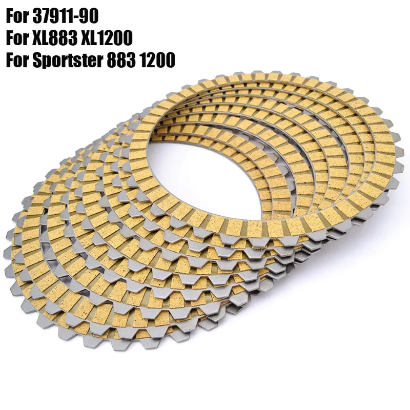 Clutch Plate For Harley XL883 XL1200 XL1200X XL1200V Sportster 883 XL883L XL883N Sportster 1200 XL1