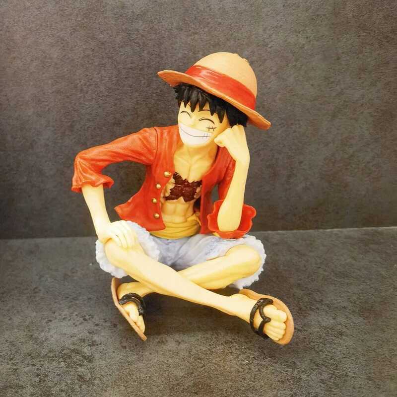 C One Piece Figure Luffy Action Figure GK Monkey D Luffy Model Ornament PVC Collectible Charm Hobby