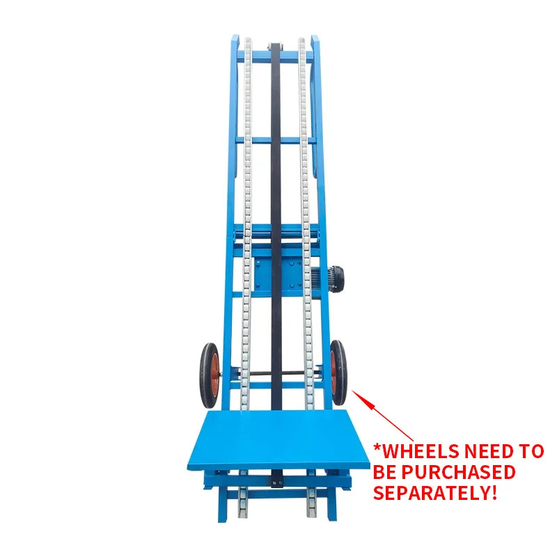 Loading and unloading artifact, foldable loading machine, second floor elevator, glass elevator, br