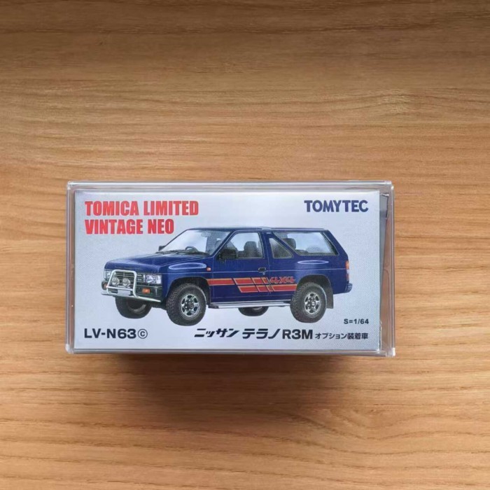 TOMYTEC TLV LV-N63c TERRANO Off-Road TERRANO R3M 1/64 รถรุ่น