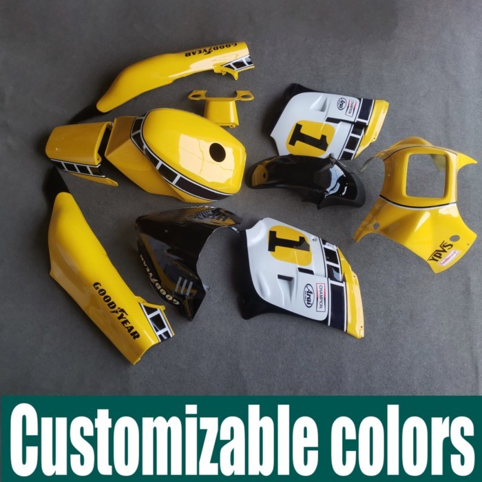 Fit for YAMAHA RD500 RZV500 1985 1986 1987 Motorcycle ABS Fairing Set Bodywork Pane Kit  RD 500 RZV