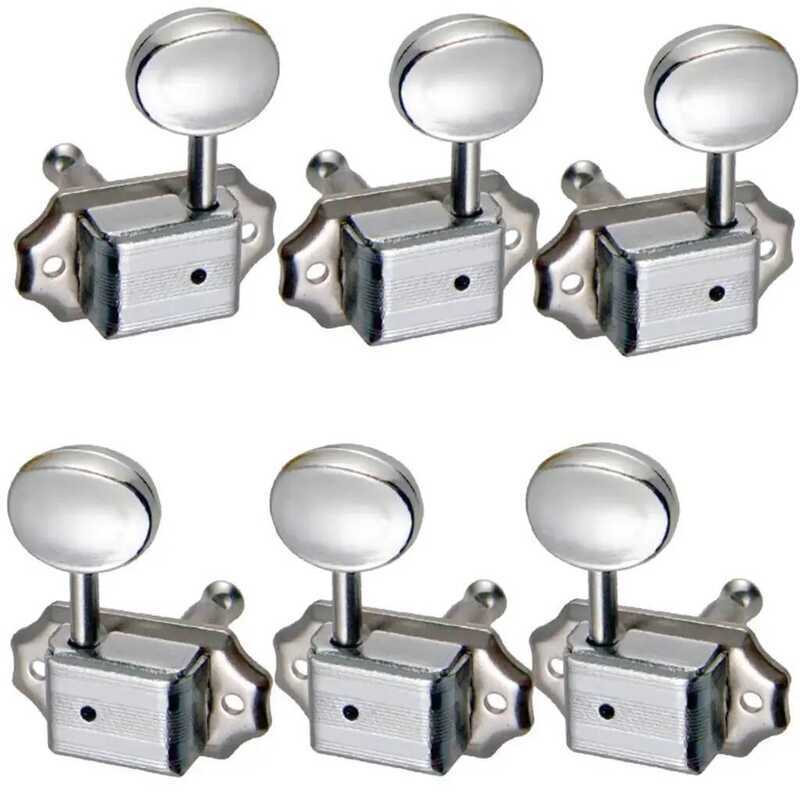 C 3R 3L String Tuning Pegs Keys Machine Heads Round For Acoustic Guitar