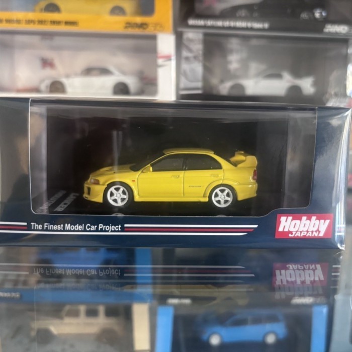 HOBBY JAPAN 1: 64 Mitsubishi lancer EVO3 โมเดลรถโลหะผสม Out of Print Ready Stock